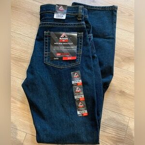 Bulwark Mid-Rise, FR, Bootcut Jeans for Men - Dark Blue